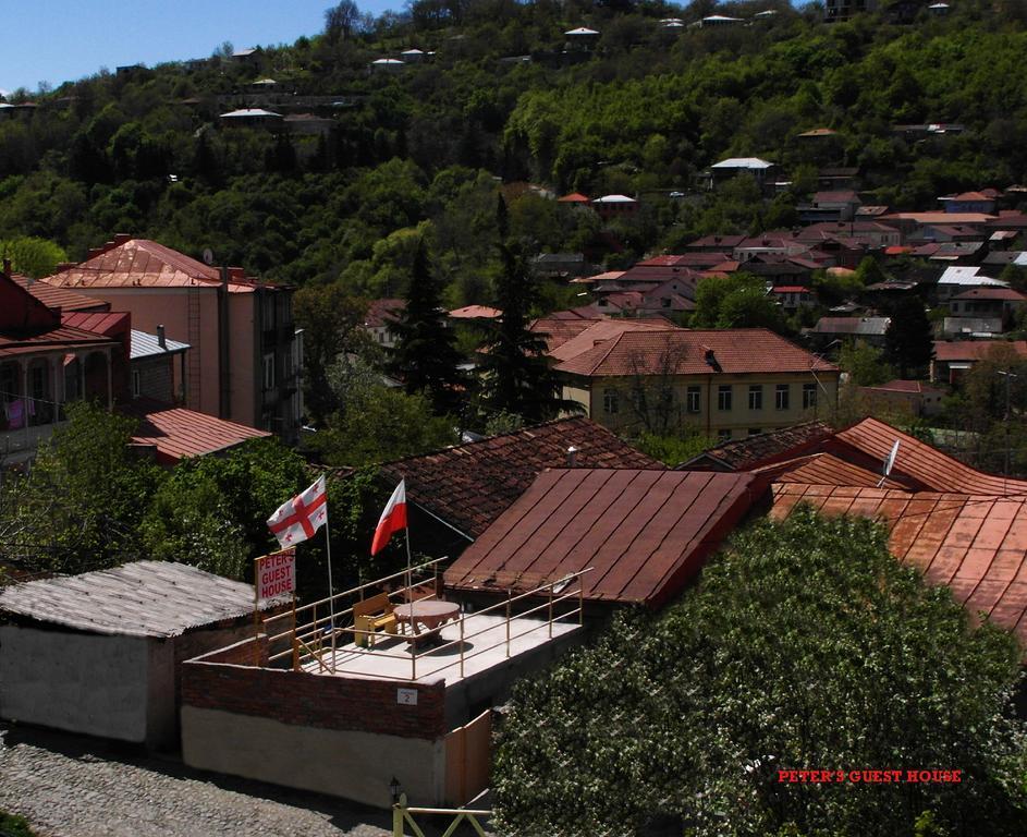 Peter'S Guest House Signagi Exterior foto